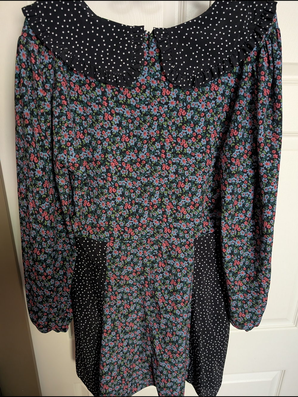 Cute ASOS Mixed Pattern Mini Dress - Picture 2 of 5